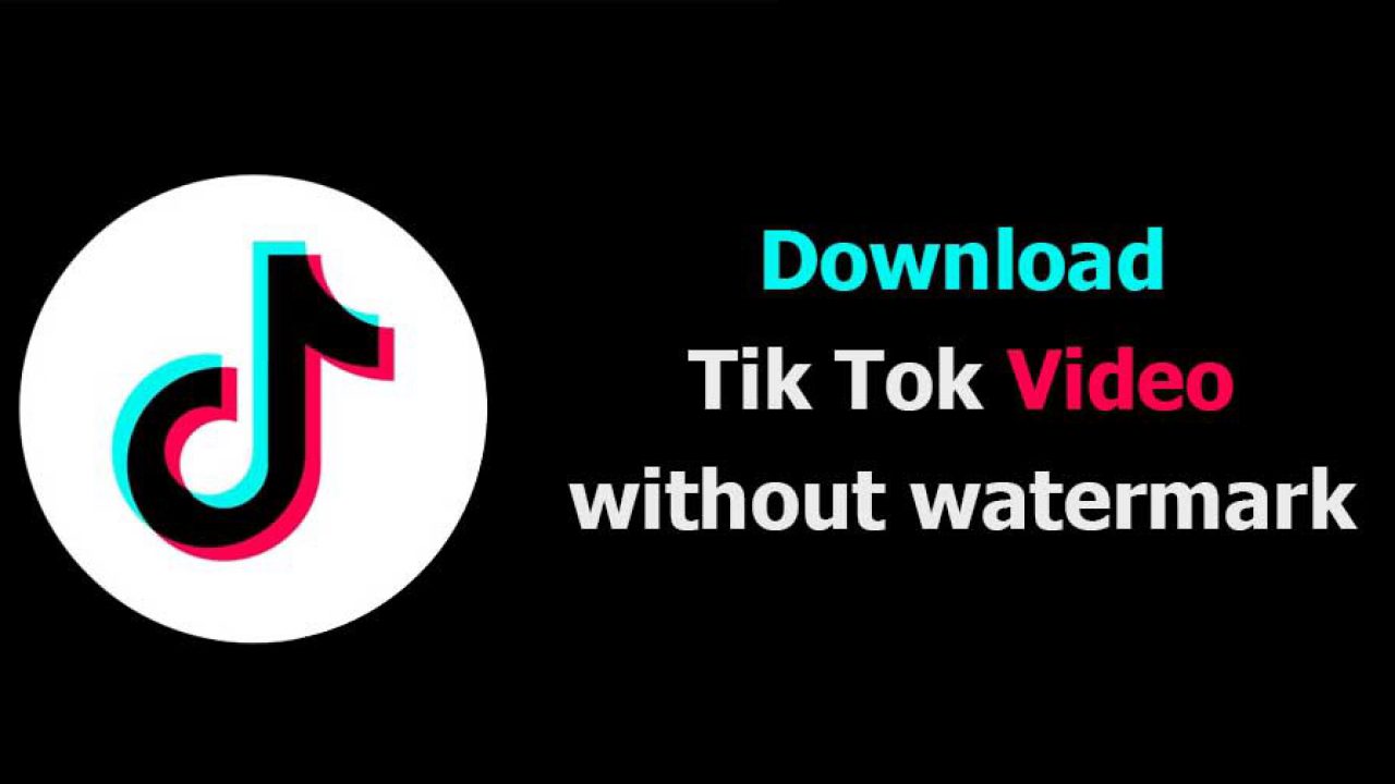Instructions for downloading videos tiktok without sticking logo or watermark