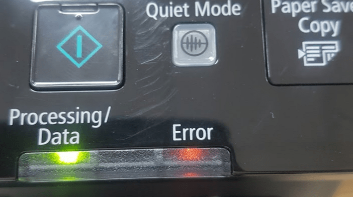 Canon MF241d printer has an error message - How to identify and fix it
