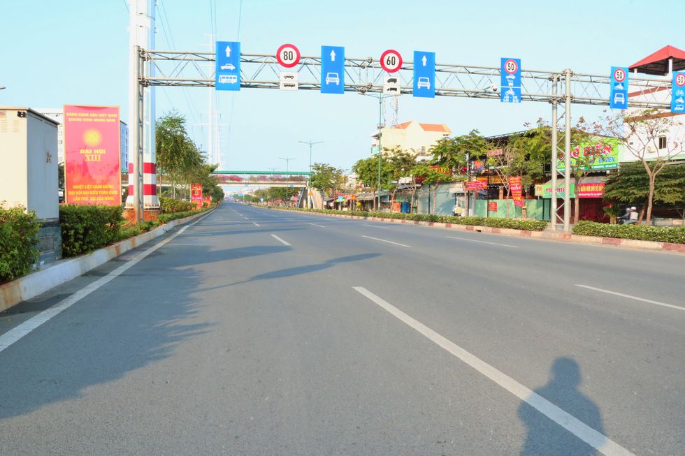 The moment when Saigon Street in the early morning of the New Year, Tan Suu without people, the most peaceful - photo 3