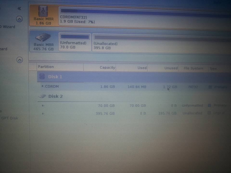 Fix Error 0x8004240f, "Failed to create a new partition on the selected unused space" while installing Windows 7