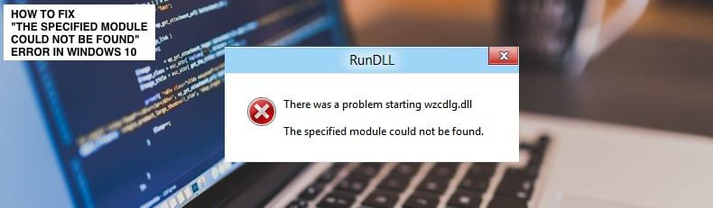 Fix 2017: have error The specified module could not be found