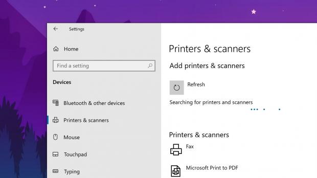 How to fix missing USB printer port on Windows 10