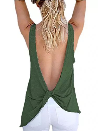 Backless Tank Tops