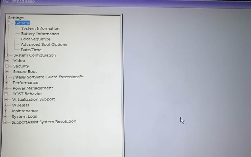 Cách vào bios để xác định lỗi ' The ac power adapter wattage and type cannot be determined '