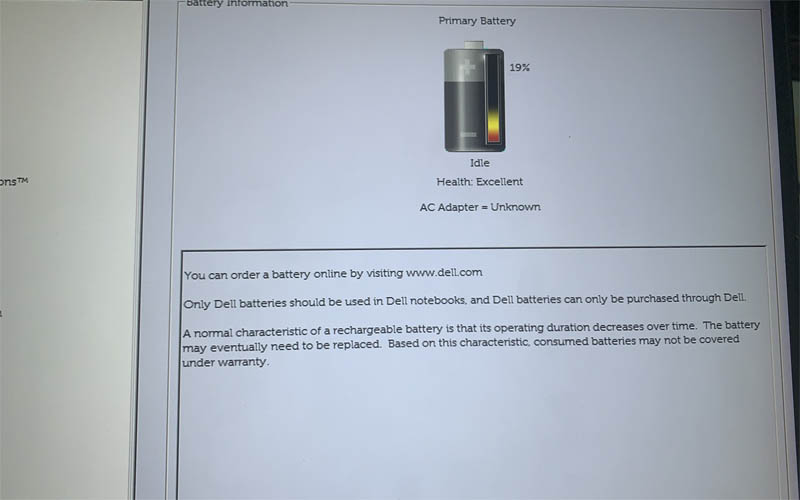 NGuyên nhân báo lổi ' The ac power adapter wattage and type cannot be determined '