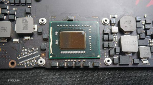 assembling the CPU into mainboard