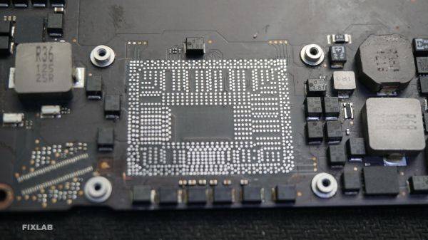 clean the tin on the mainboard