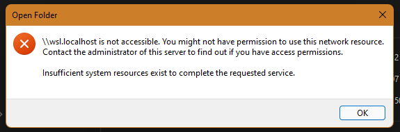 you might not have permission to use this network resource windows 11