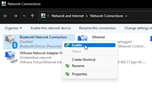 click Enable to make it work