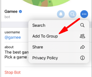 access a list of groups to add members