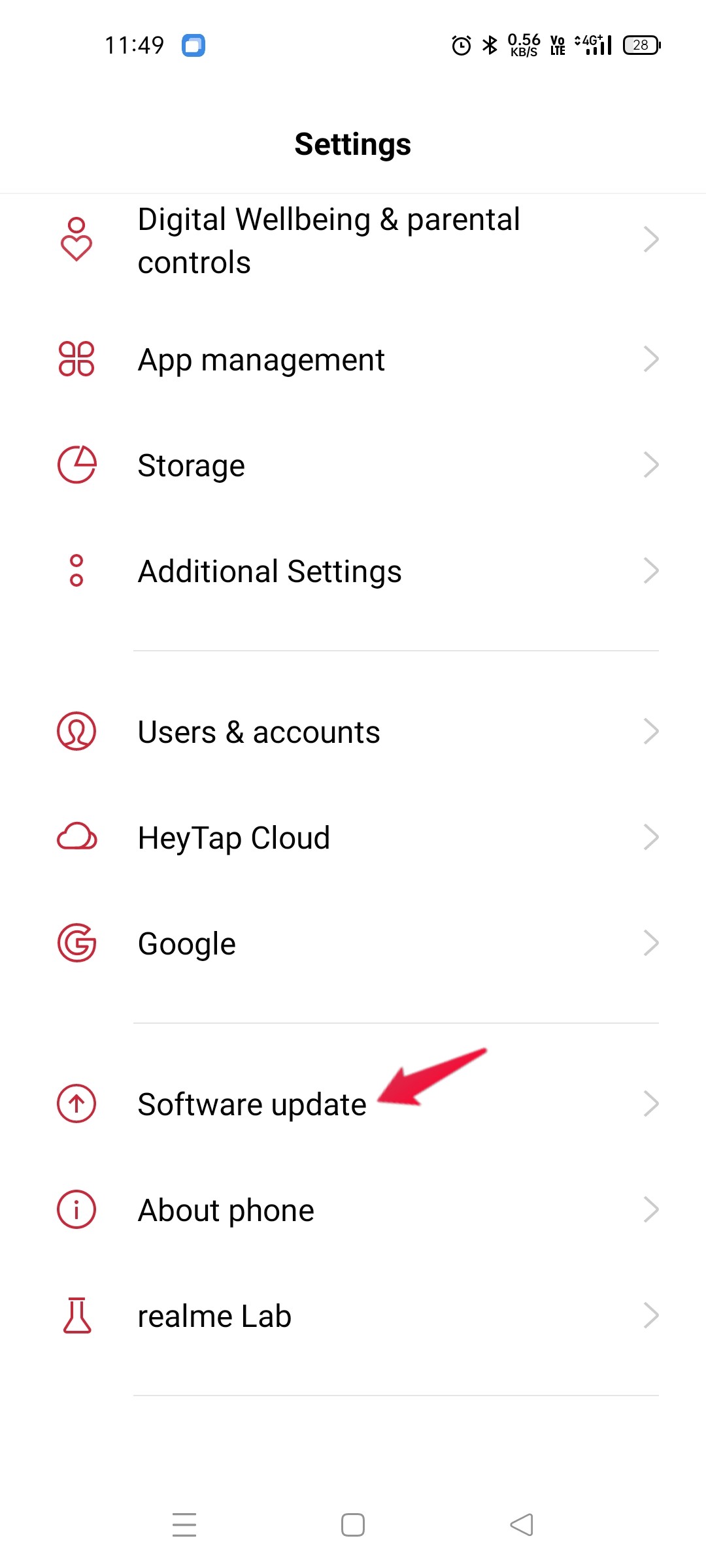 Download the latest system update