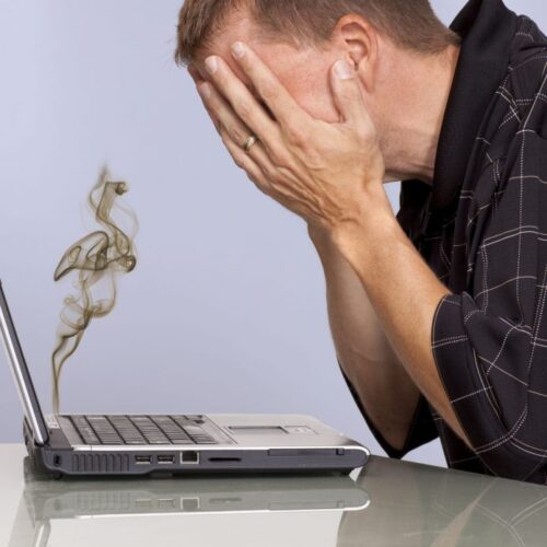 Laptop hard drive failure symptoms