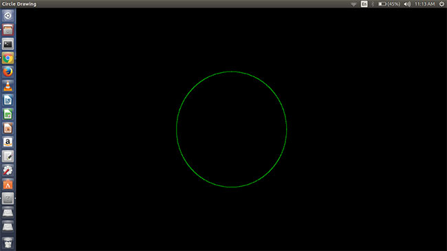Output of sample program